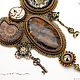Колье -Steampunk "Only time". Колье. InnaLazarevaDesign. Интернет-магазин Ярмарка Мастеров.  Фото №2