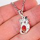 Кулон Сердечный дракон малый, опал, серебро. Подвеска. Organic Jewelry. Серебро и золото. Ярмарка Мастеров.  Фото №5