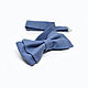 Bow tie gray-blue children. Butterflies. Super Bow Ties. Online shopping on My Livemaster.  Фото №2