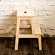 Chair 50cm - Pine bookcase,stool - ladder, step, stepladder. Stools. WoodHistory WorkShop. My Livemaster. Фото №4