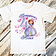 Именная футболка "Мне 4 года" Принцесса София, Футболки, Москва,  Фото №1