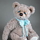 Заказать Мишка тедди с голубыми глазами. Teddy by Olga Prokudina. Ярмарка Мастеров. . Мишки Тедди Фото №3