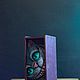 Заказать Booknook, вставка-шкатулка между книг «Чеширский кот». Decoshelf. Ярмарка Мастеров. . Шкатулки Фото №3