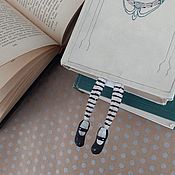 Канцелярские товары handmade. Livemaster - original item Foot Bookmark. Handmade.