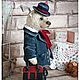 Том мишка в технике тедди. Мишки Тедди. Татьяна Корчикова teddy & dolls. Интернет-магазин Ярмарка Мастеров.  Фото №2