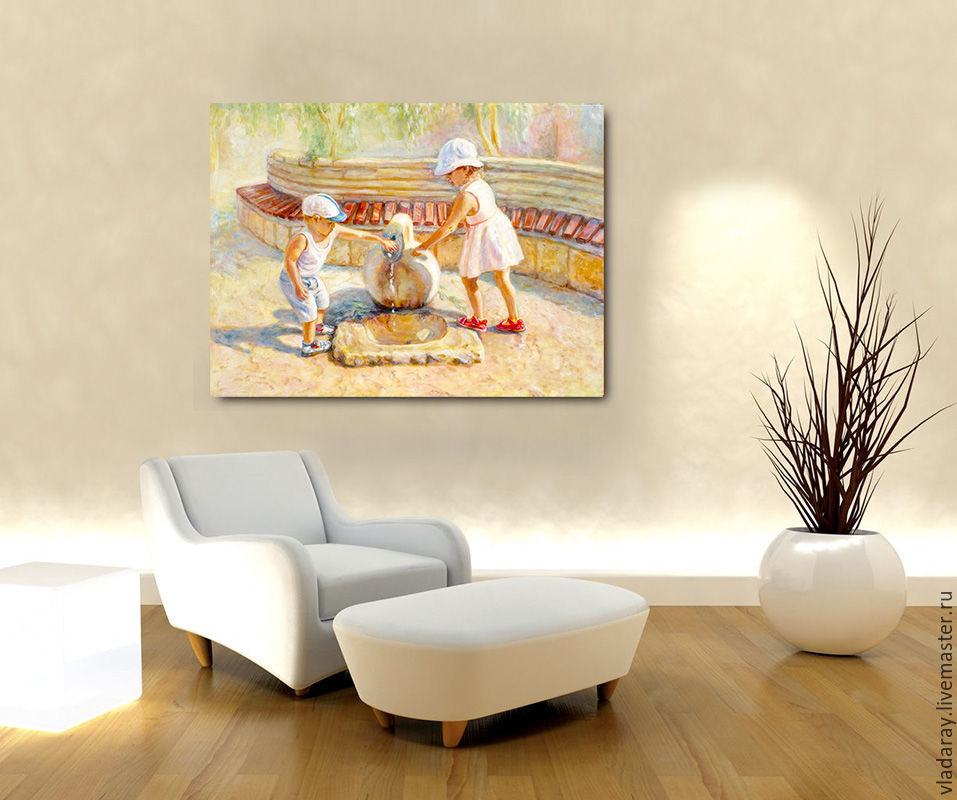 Картина "Счастье" – заказать на Ярмарке Мастеров – BEOMJRU | Картины ...