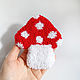 Заказать Подставки под кружку Мухомор ковровая вышивка. ArtKnitDesign Свитера Уизли. Ярмарка Мастеров. . Подставка под горячее Фото №3