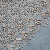 Аксессуары handmade. Livemaster - original item Summer beige shawl, cotton. Handmade.