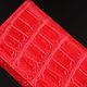 Кошелек женский из натуральной кожи крокодила IMA0216R44. Кошельки. CrocShop товары из экзотической кожи. Ярмарка Мастеров.  Фото №9