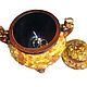 Jewelry box amber ceramics for jewelry anniversary gift for a woman. Box. BalticAmberJewelryRu Tatyana. My Livemaster. Фото №5