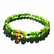Jade Green Beads Bracelet with Amber Spring Bracelet, Bead bracelet, Kaliningrad,  Фото №1