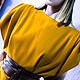 Платье-трансформер, со съемной юбкой (maxi), темно - желтое. Платья. L-Sav design, by JuLia Savina. Ярмарка Мастеров.  Фото №5