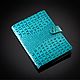 Mini organizer for documents A5 Turquoise Caiman, Folder, Moscow,  Фото №1