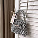 Сумочка «Shining silver Мini» из хрусталя, Классическая сумка, Железногорск,  Фото №1