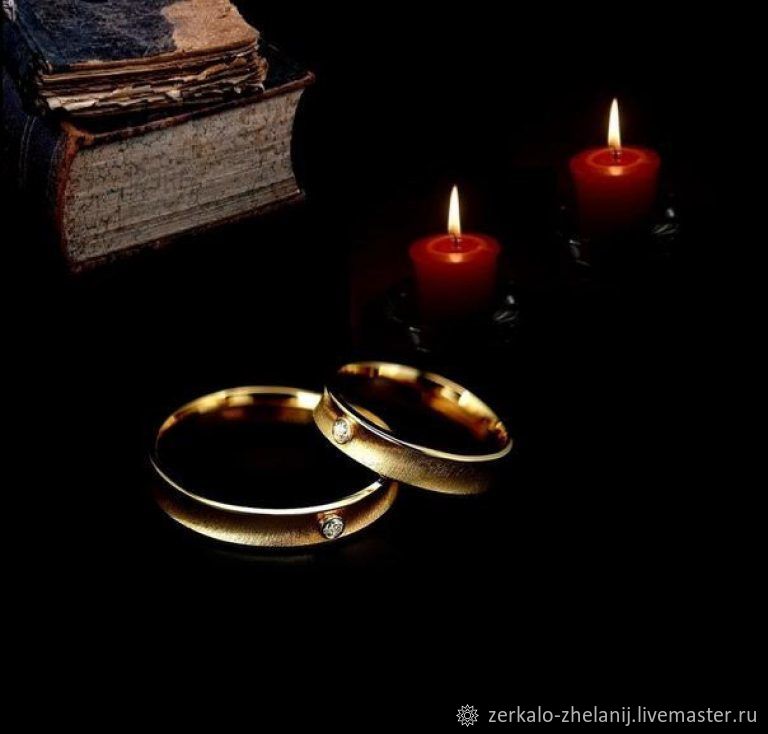 Свечи и кольцо