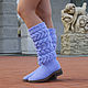 Boots ' Berta'. High Boots. KnittedBoots. My Livemaster. Фото №5