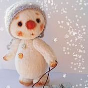 Подвеска Снеговик на облачке/подарок