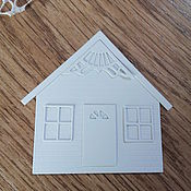 Материалы для творчества handmade. Livemaster - original item !Cutting scrapbooking embossed HOUSE, little HOUSE,big mansion, 3D. Handmade.
