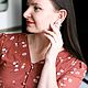 Серьги-пусеты звёзды. Серьги-пусеты. Jewelry Shine. Интернет-магазин Ярмарка Мастеров.  Фото №2