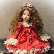 Текстильная интерьерная кукла "Марта"
