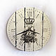 Wall clock in the style of French Vintage. Watch. hobbyfantasy. Online shopping on My Livemaster.  Фото №2