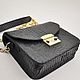 Order Classic evening women's handbag made of Python skin, in black!. SHOES&BAGS. Livemaster. . Classic Bag Фото №3