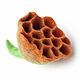 Brooch-pin: Flower - honeycomb (felt). Brooches. Belisama Felt. Online shopping on My Livemaster.  Фото №2