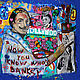Order Shopping bag Salvador Dali Banksy and Mona Lisa hand-painted. Koler-art handpainted wear. Livemaster. . Shopper Фото №3