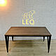 Стол обеденный из дуба LF-555. Столы. Leo-loft. Ярмарка Мастеров.  Фото №4