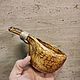 Кукса из липы, чаша, ковш из дерева. 240мл. Кружки и чашки. Резное Хобби. Интернет-магазин Ярмарка Мастеров.  Фото №2