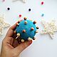 Tactile Ball Educational Toy-rattle Rainbow Balls. Teethers and rattles. Irina Shiryaeva. Интернет-магазин Ярмарка Мастеров.  Фото №2