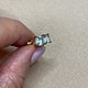 Серьги с натуральными аквамаринами 1.80 ct. Серьги классические. Елена. Ярмарка Мастеров.  Фото №6