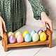 Stand with handles for eggs in natural color. Utensils. Foxwoodrus. My Livemaster. Фото №5