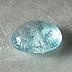 Кабошон аквамарина 9*11.4 мм. Кабошоны. Zabaykalye-gem. Ярмарка Мастеров.  Фото №6
