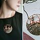 Подвеска "Хранiтѣли лѣса. Олѣнь". Подвеска. Julia Chernopazova Art Jewelry. Ярмарка Мастеров.  Фото №9