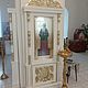 Киот резной напольный. Иконы. Мебель в Храм. Алексей Вилков (mebelvhram). Ярмарка Мастеров.  Фото №5