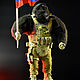 Медведь русский воин солдат Батя. Военная миниатюра. Olyushka_dolls. Интернет-магазин Ярмарка Мастеров.  Фото №2