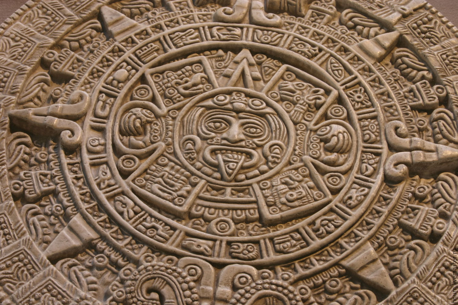 Иллюстрация календарь майя