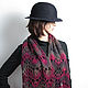 Scarf, knitted lace scarf (Italian baby alpaca). Scarves. IRINA GRUDKINA Handmade Knitwear. My Livemaster. Фото №5