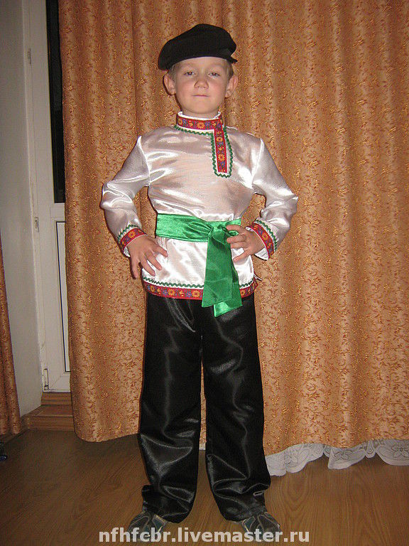 Как сделать русский народный костюм для ребенка своими руками - 