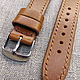 Watchband (20/18 mm). Watch Straps. ivTris Leather Handmade (ivtris). Online shopping on My Livemaster.  Фото №2