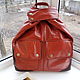 Backpack leather women's Trussardi. Classic Bag. Innela- авторские кожаные сумки на заказ.. Online shopping on My Livemaster.  Фото №2