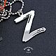 Pendant Z/For our/Polite People Z/stainless steel. Pendant. Borowski store. My Livemaster. Фото №4