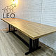 Стол обеденный из дуба LF-809. Столы. Leo-loft. Ярмарка Мастеров.  Фото №4