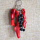Pendant Coral reef pendant on a leather cord with coral red. Pendants. Ritasdreams (ritasdreams). My Livemaster. Фото №6