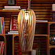 La lámpara de la #3 de la chapa de madera de la serie PARA, Chandeliers, St. Petersburg,  Фото №1