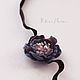 Felted Decoration 3 in 1 .' Kaleidoscope'. Necklace. Katherine Markina (markinaek). Online shopping on My Livemaster.  Фото №2