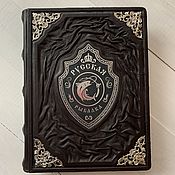 Сувениры и подарки handmade. Livemaster - original item Russian fishing (gift leather book). Handmade.