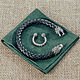 Bracelet 'Roman lions' Nickel silver. Braided bracelet. Belogor.store (belogorstore). Интернет-магазин Ярмарка Мастеров.  Фото №2