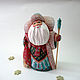 Santa Claus carved and painted with a stick. Ded Moroz and Snegurochka. Vladimir&Alina (reznoezakharov). Online shopping on My Livemaster.  Фото №2